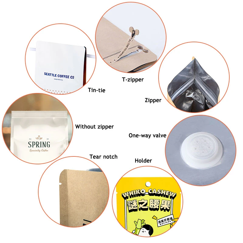 Custom Printed Ziplock Flat Bottom Dog Cat Pet Food Packaging Bags
