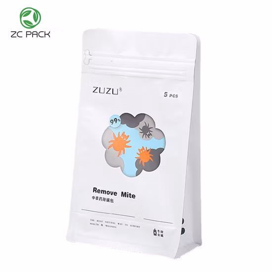 Custom Flexible Printing Food Dry Fruits Coffee Tea Protein Powder Pet Food Snacks Treat Flat Bottom Side Gusset Stand up Pouch Zip Plastic Packaging Bag