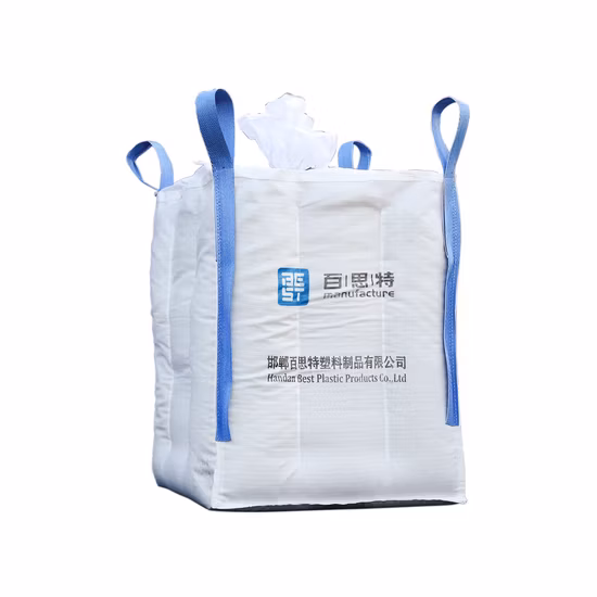 China Supplier Whosale FIBC Jumbo 1 Tonne Big U-Panel Bulk Container Bag